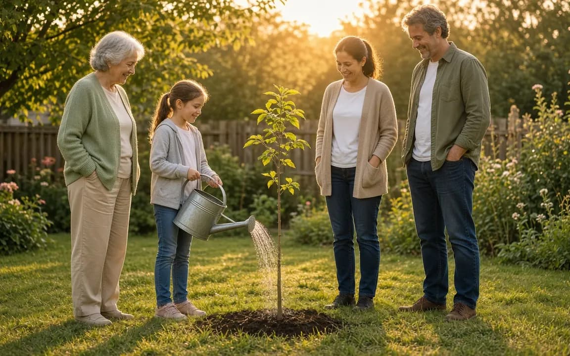 Plan a gentle planting day or water release for your pet